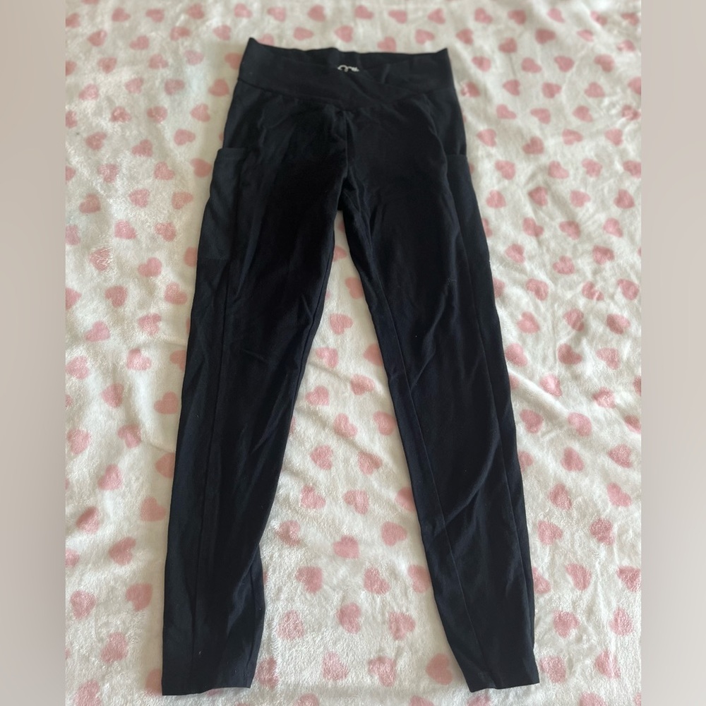 Target Girls Crossover Leggings (Size 8)